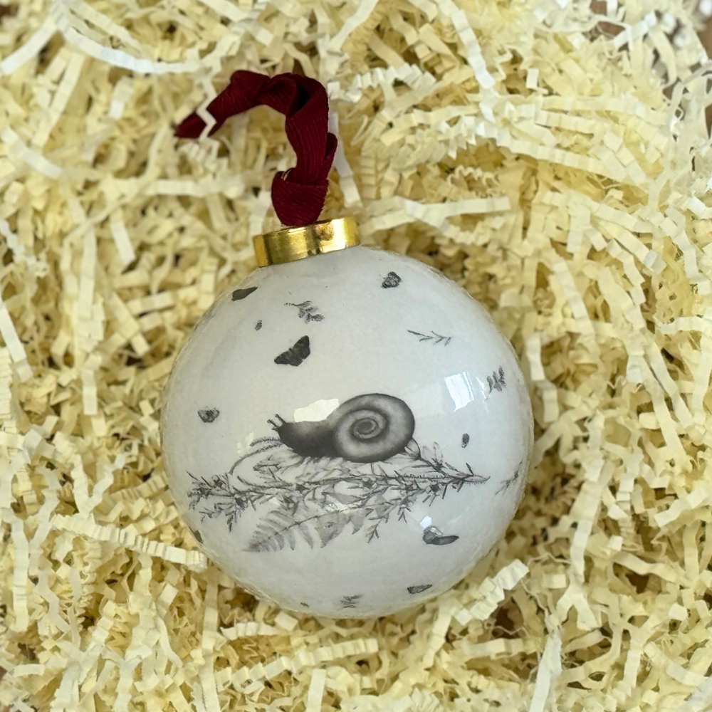 Christmas Decoration -  Walking with Aroha - Brown Kiwi
