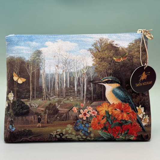 Bag - Large - Vintage Kingfisher