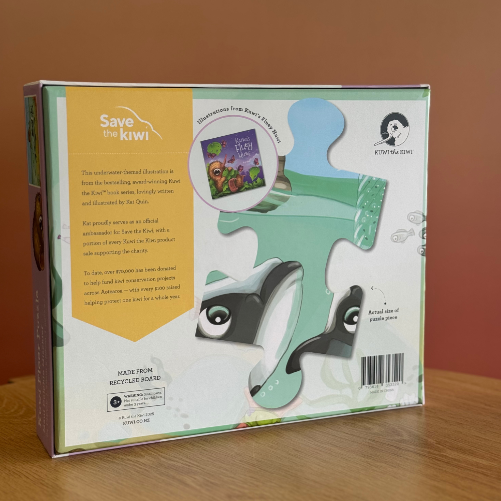 Puzzle - Māui Dolphin Mischief - 24 piece