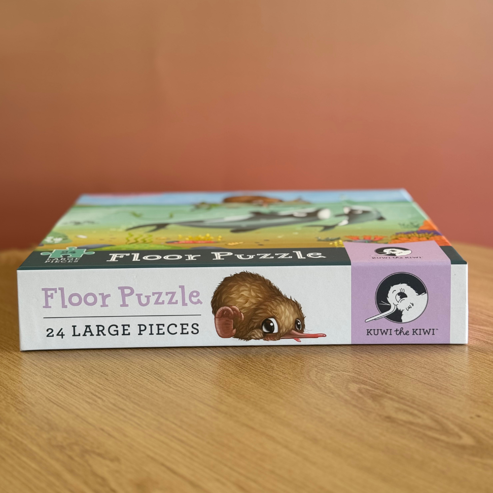 Puzzle - Māui Dolphin Mischief - 24 piece