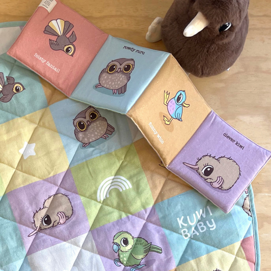 Kuwi Baby - Fabric Book of Birds