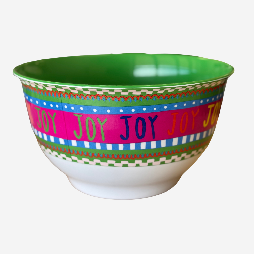 Melamine Bowl - Large - Joy
