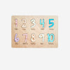 Puzzle - Numbers 1-10 in Māori - Pastels