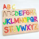 Puzzle - Uppercase Alphabet - Brights