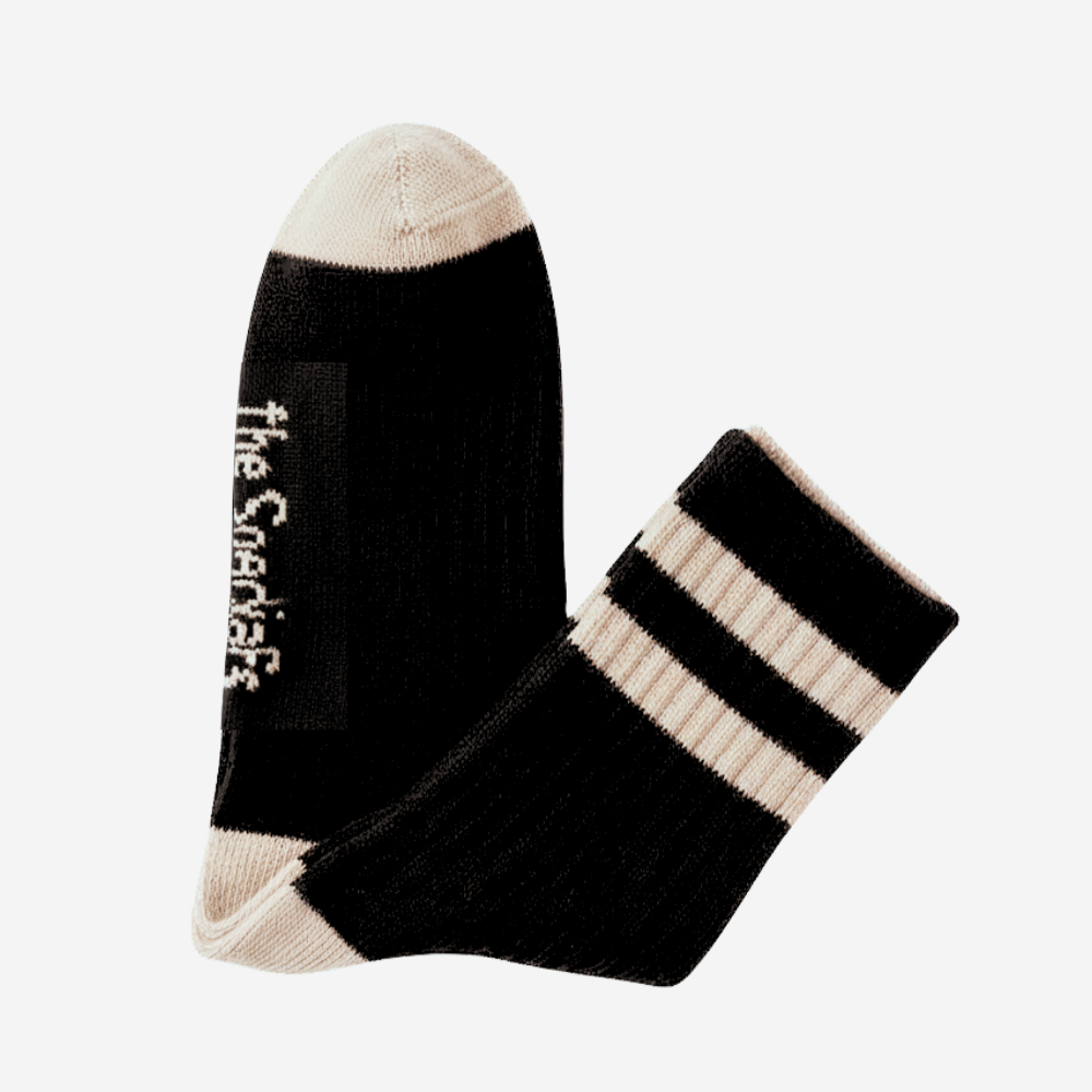 Merino Socks - The Matakana Rib with Stripe
