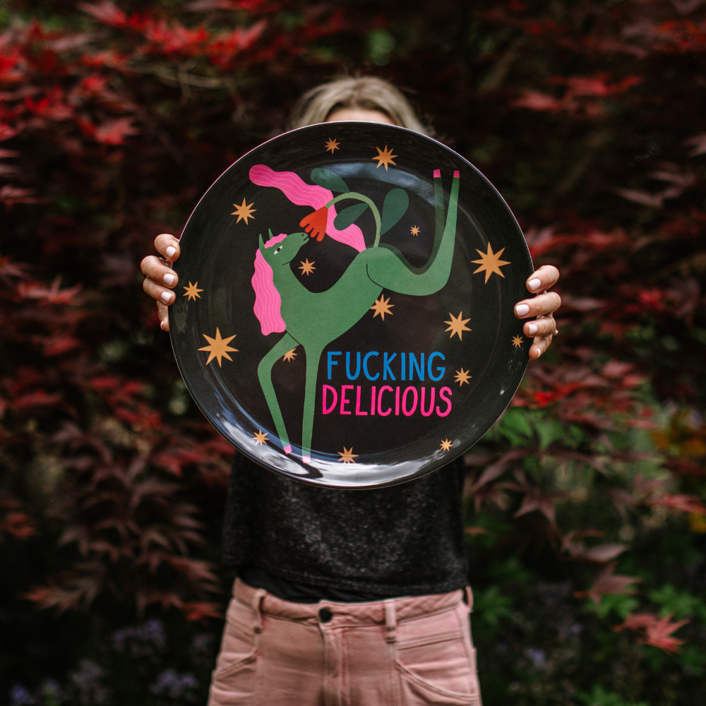 Melamine Tray - Fucking Delicious