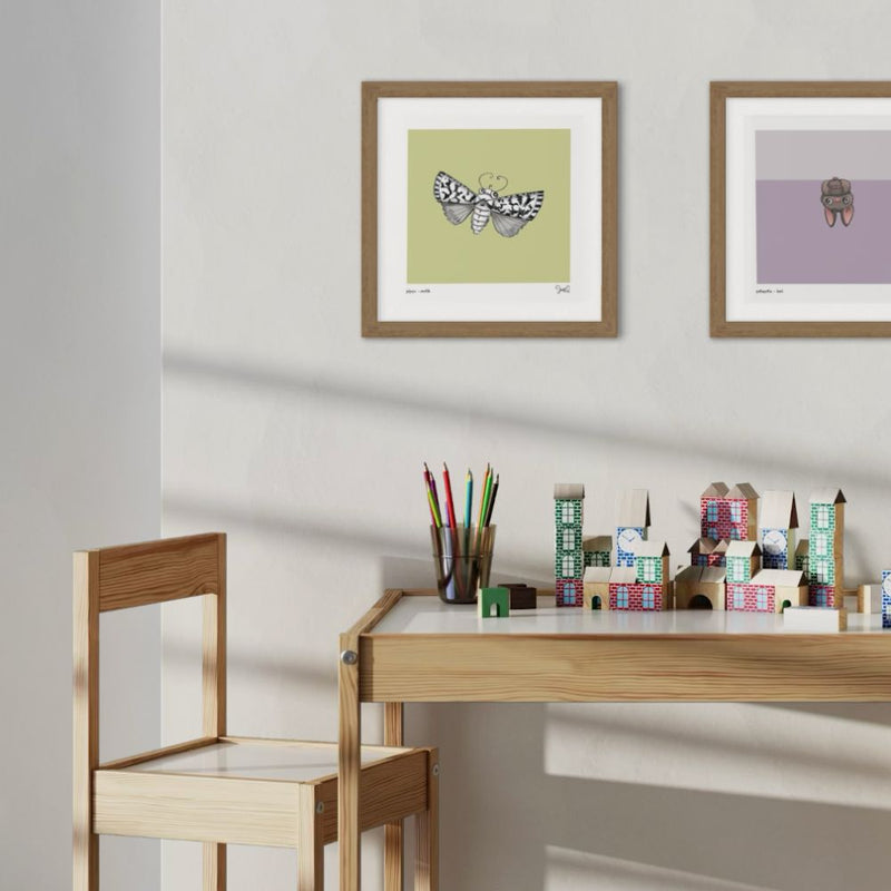 Print - Pēpepe - Moth