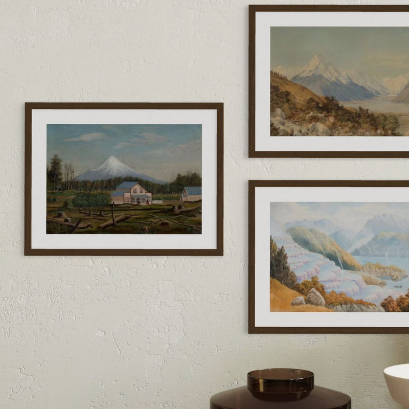 Old Masters - Print - Landscape with Settlers