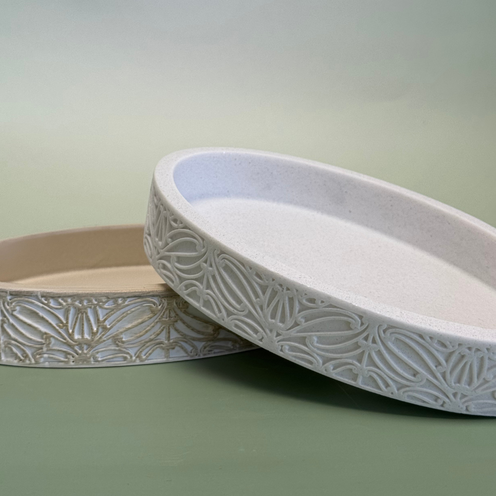 Oval Engraved Dish