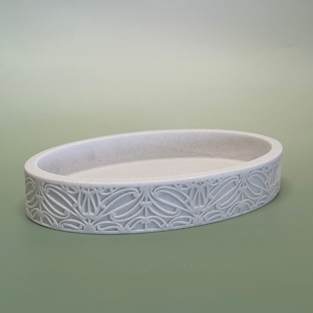 Oval Engraved Dish