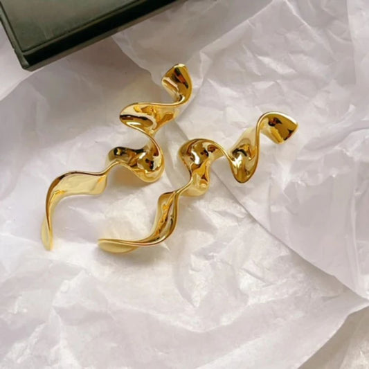 Earrings - Ribbon