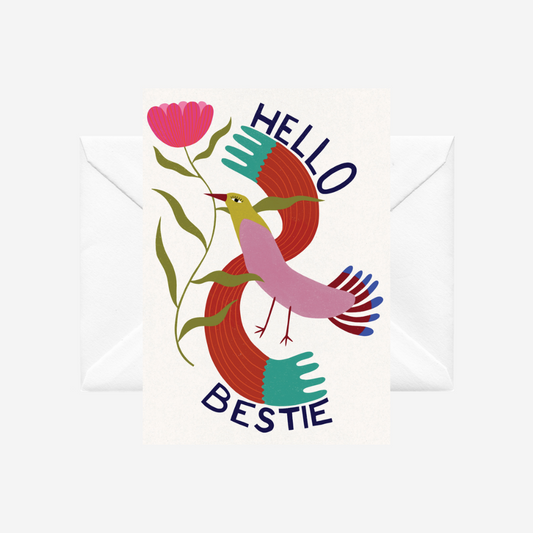 Card - Hello Bestie