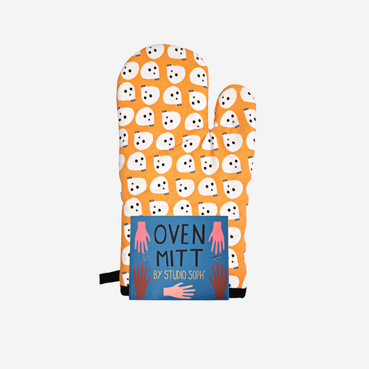 Oven Mitt - Skulls