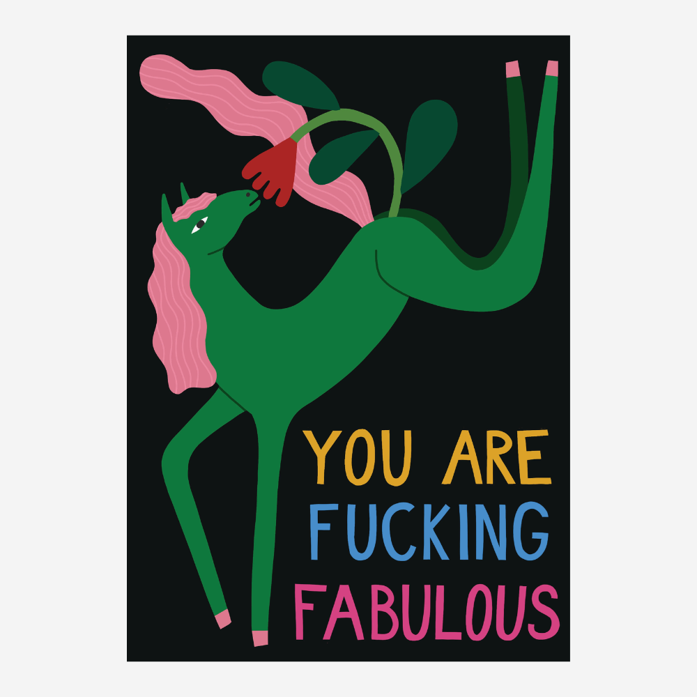 Print - Fucking Fabulous