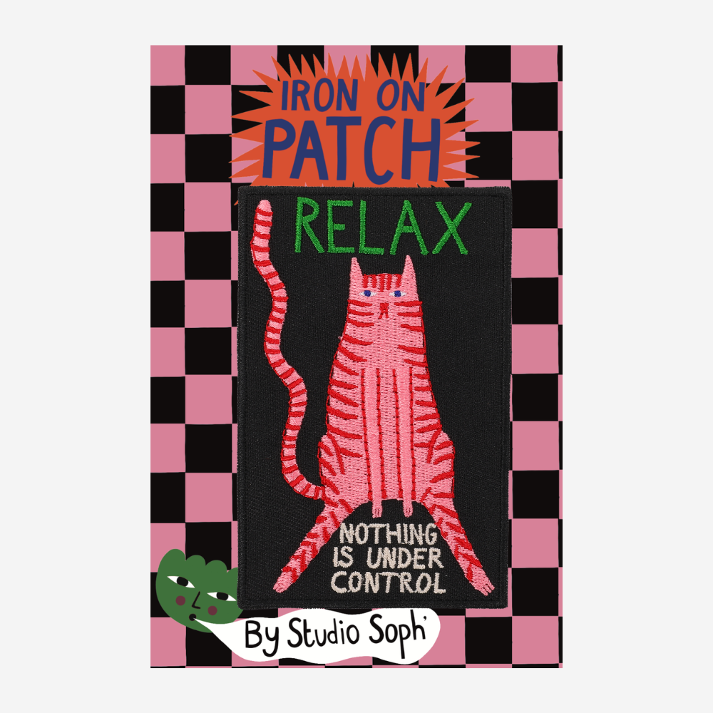 Embroidery Patch - Relax