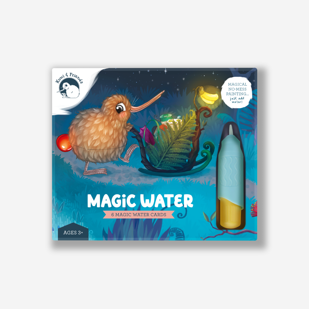 Kuwi & Friends - Magic Water Cards - Kuwi's Very Shiny Bum