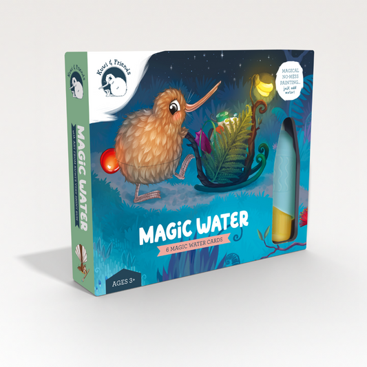 Kuwi & Friends - Magic Water Cards - Kuwi's Very Shiny Bum