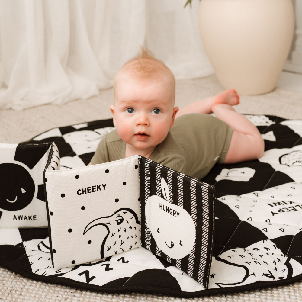 Sleepy Kiwi - Quilted Playmat