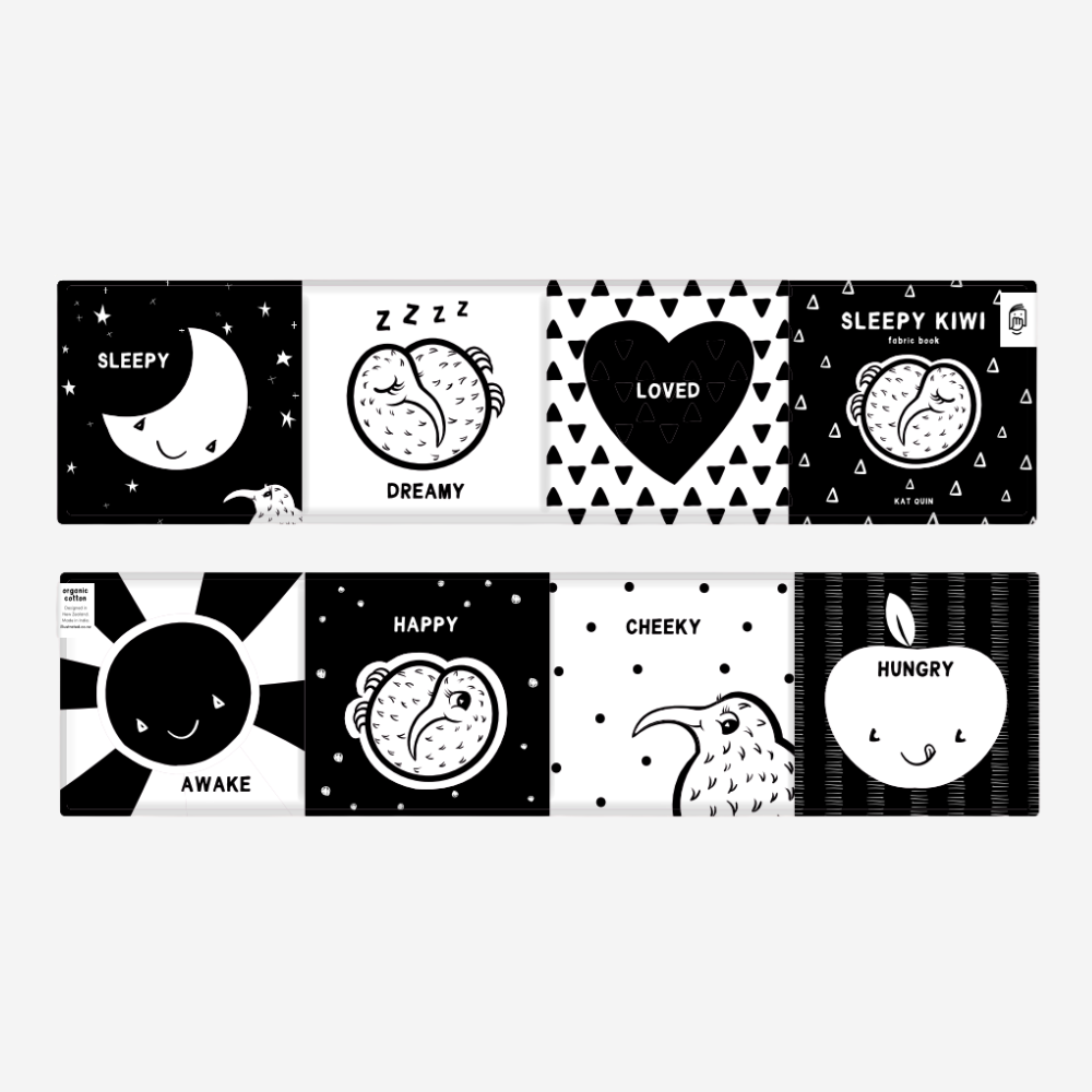 Sleepy Kiwi - Fabric Book