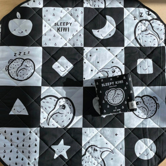 Sleepy Kiwi - Quilted Playmat