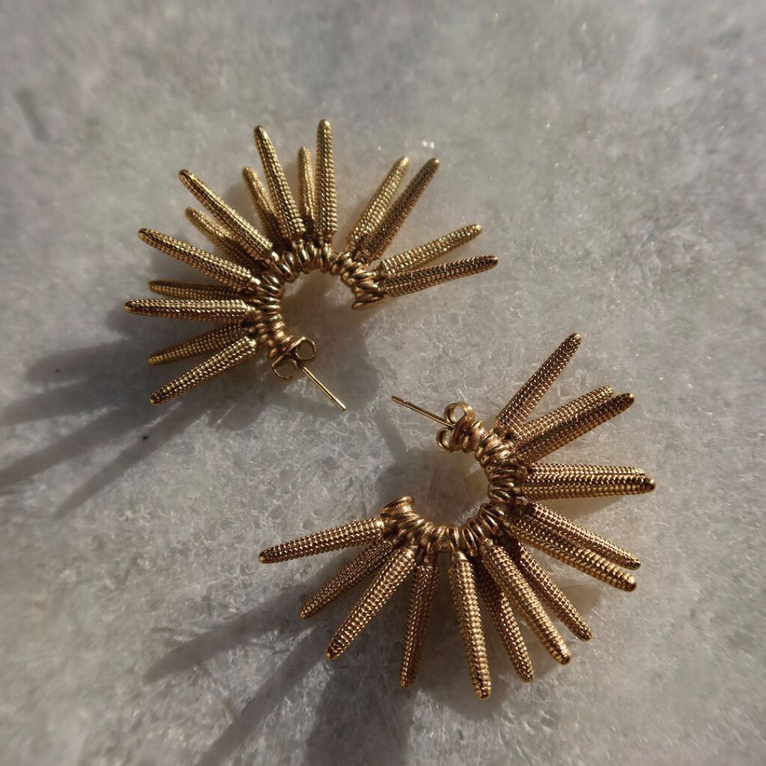 Earrings - Spine