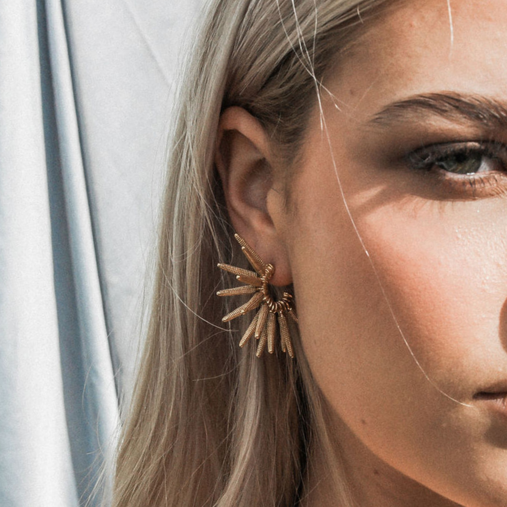 Earrings - Spine