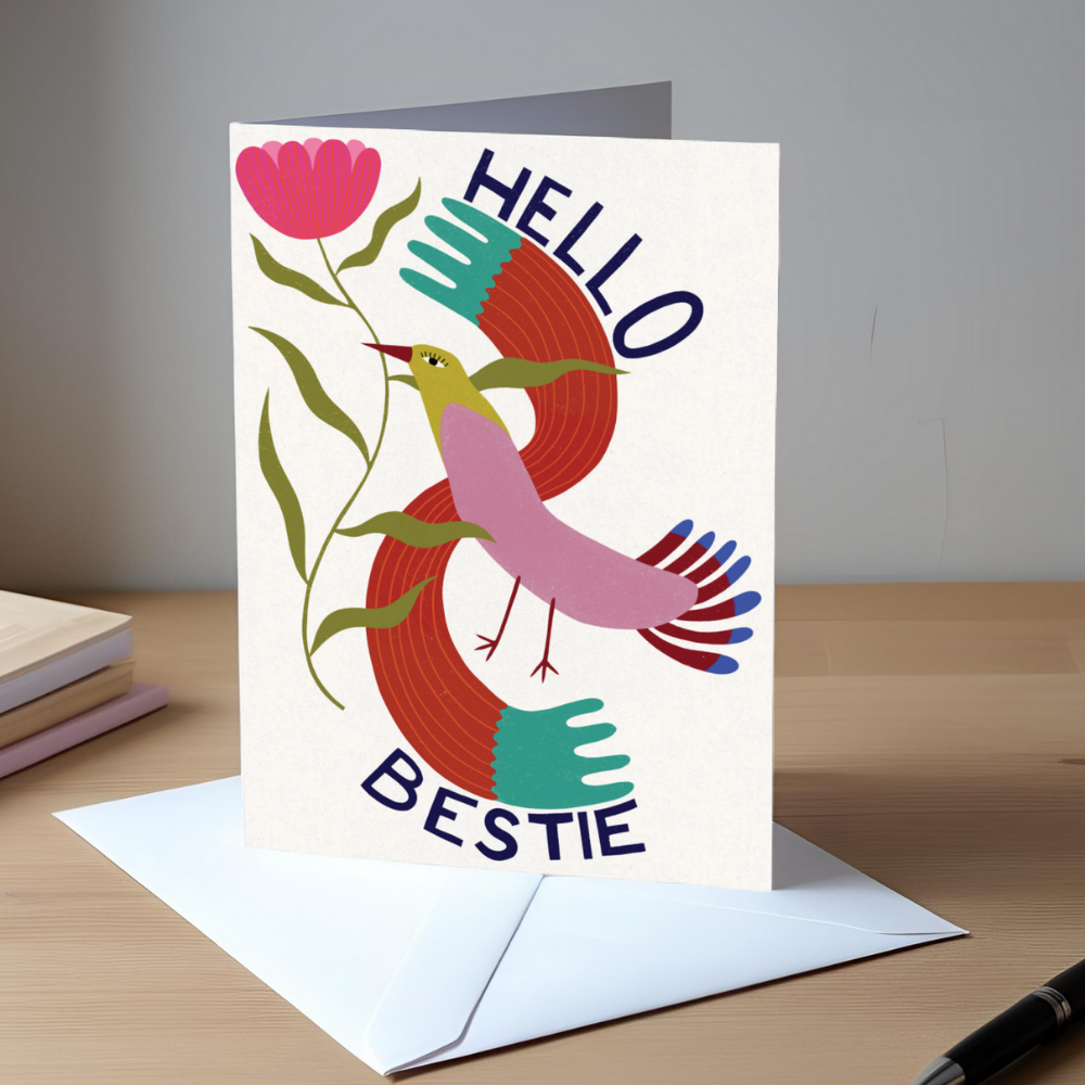 Card - Hello Bestie