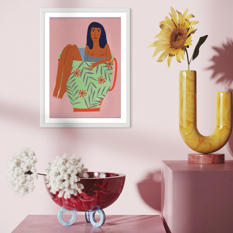 Print - A Cup of Love