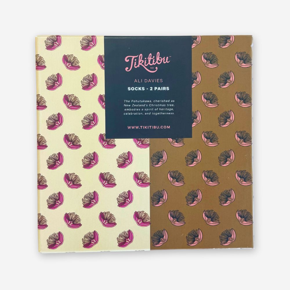 Socks - Pohutukawa - Boxed Set