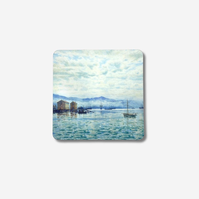 Old Masters - Coaster - Wellington Harbour - Set of 4