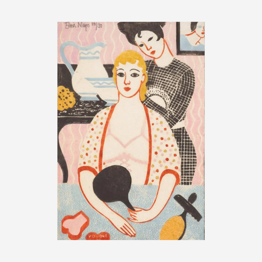 Eileen Mayo - Print - Woman at a dressing table