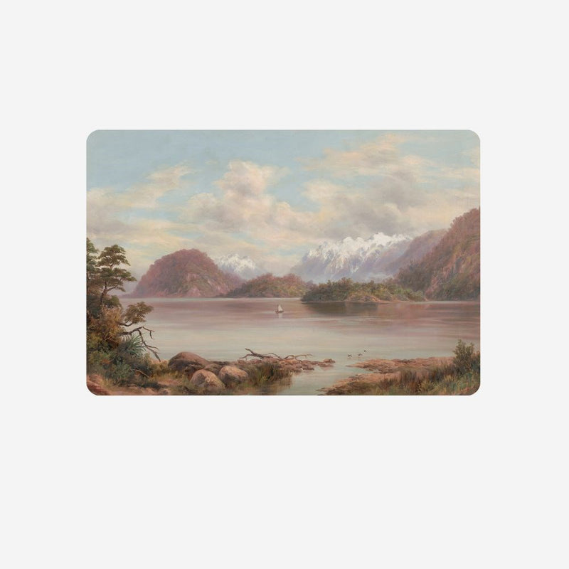 Old Masters - Placemat - Lake Manapouri