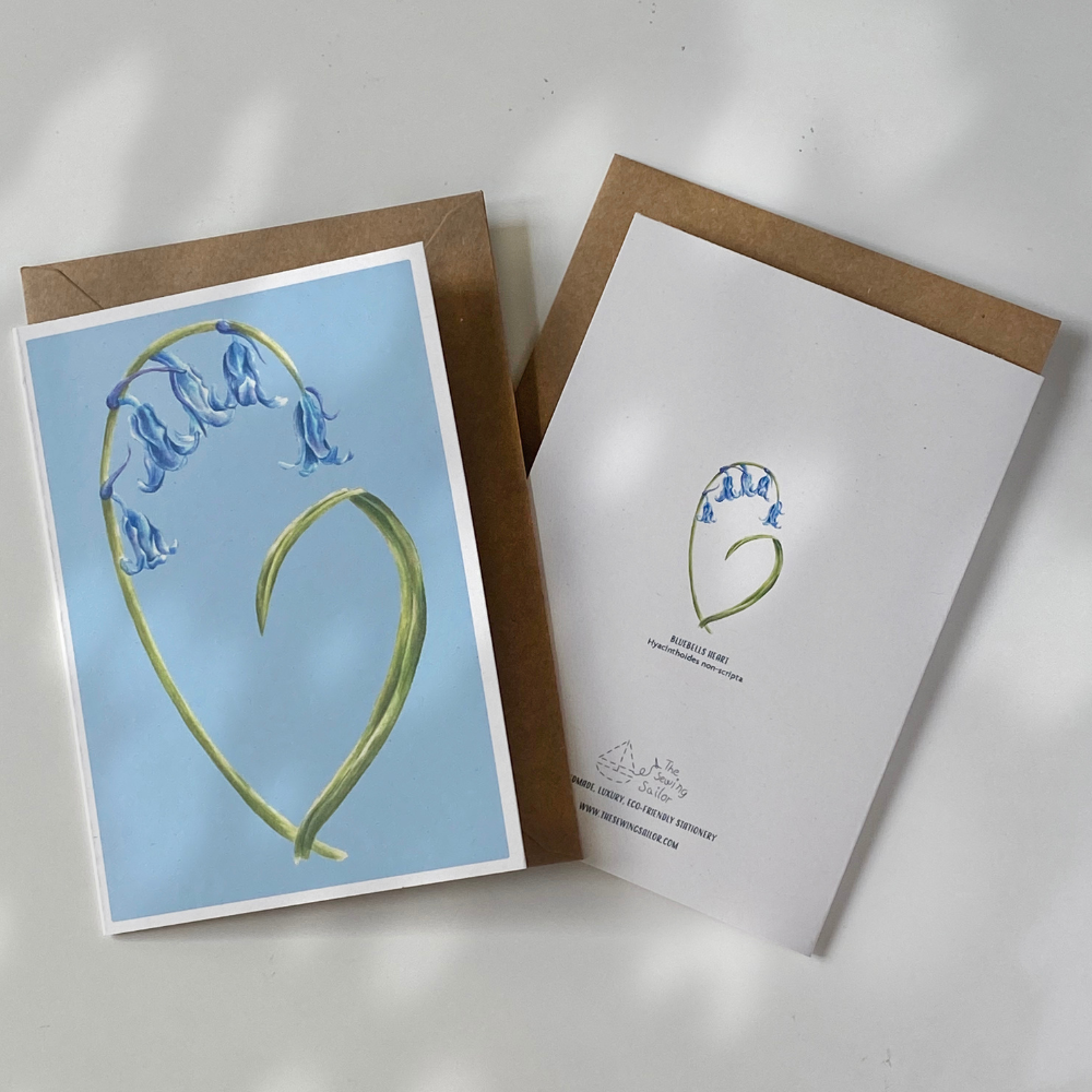 Card - Bluebells