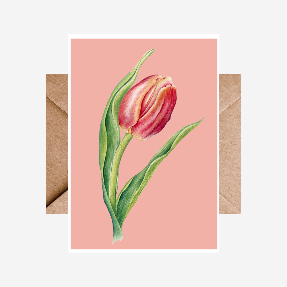 Card - Tulip