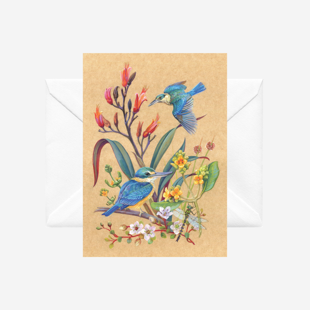 Card - Kingfishers