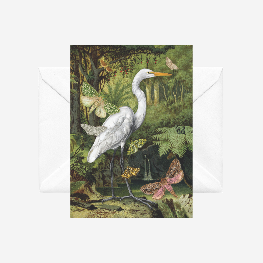 Card - Heron