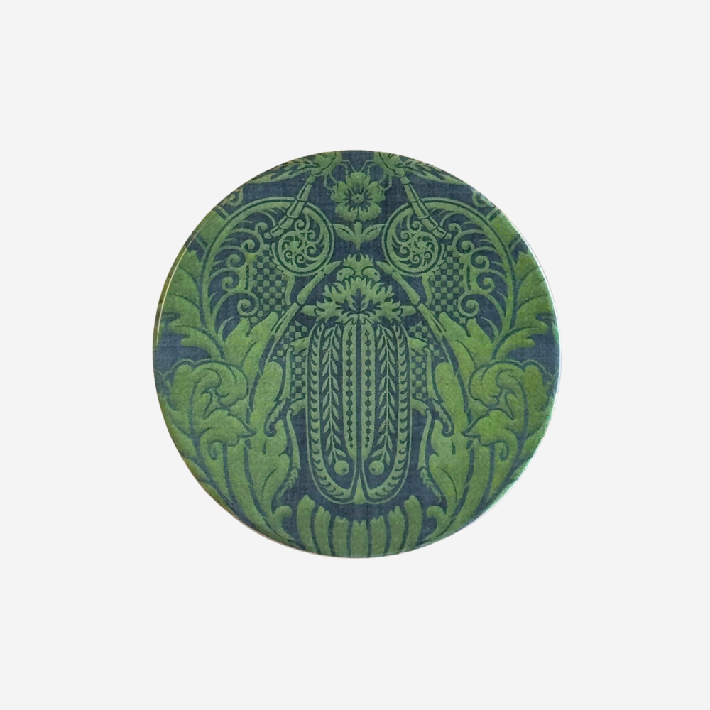 Coaster - Damask - Huhu Green