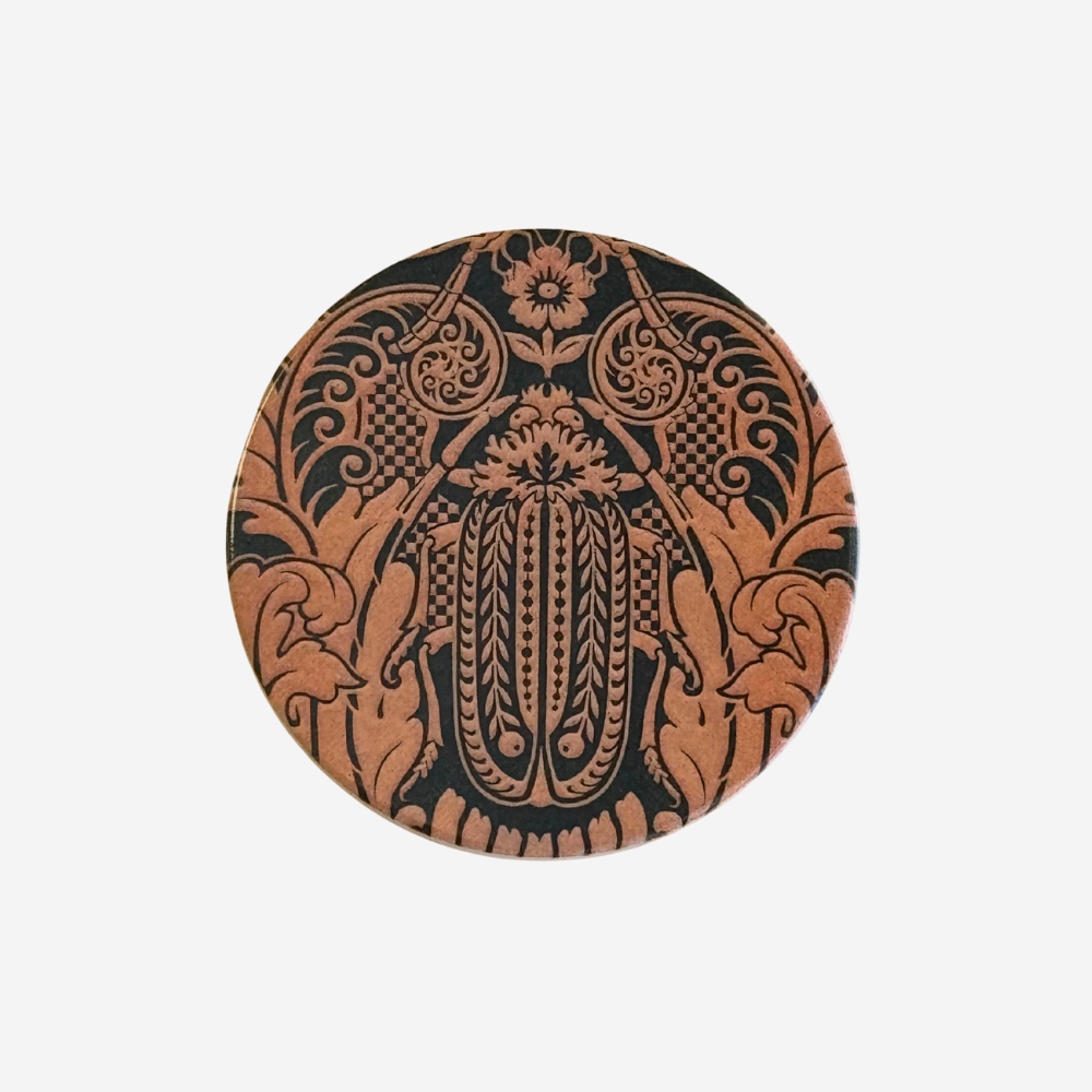 Coaster - Damask - Huhu Pink