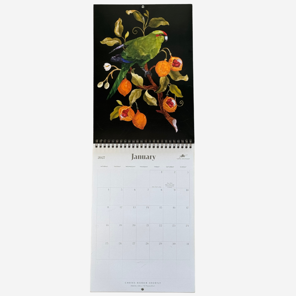 Tanya Wolfkamp 2027 Wall Calendar