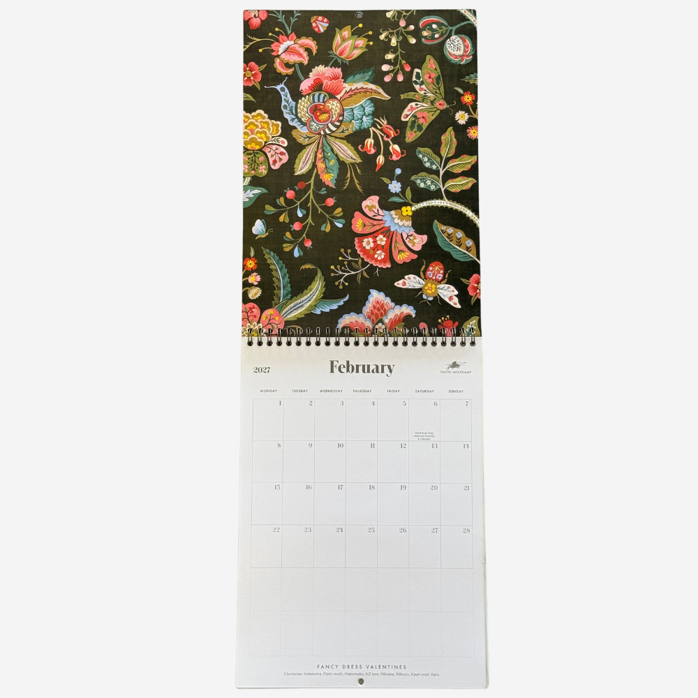 Tanya Wolfkamp 2027 Wall Calendar