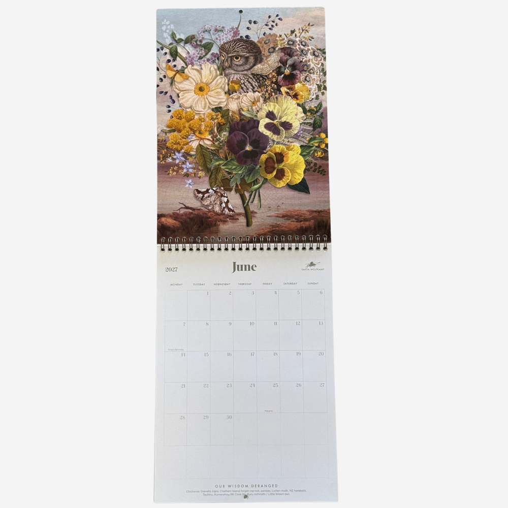 Tanya Wolfkamp 2027 Wall Calendar