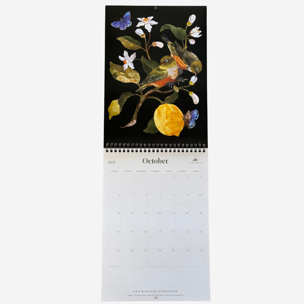 Tanya Wolfkamp 2027 Wall Calendar