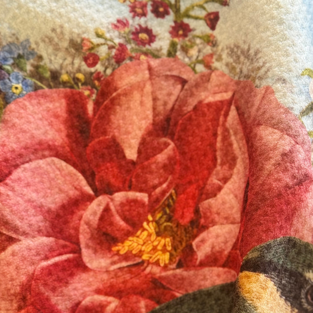 Tea Towel - Vintage - Kingfisher