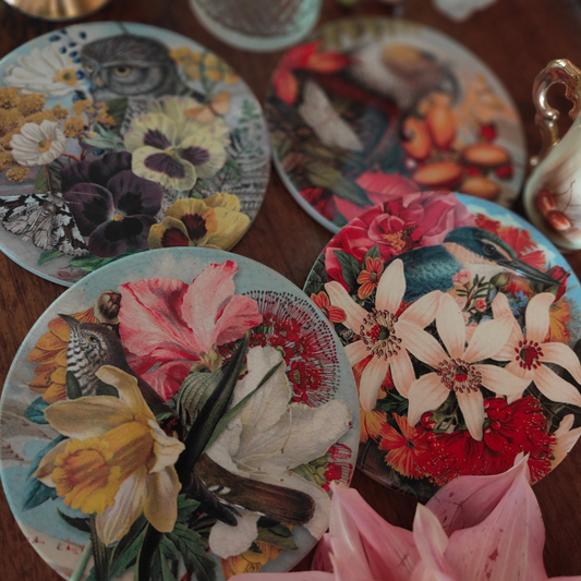 Coaster - Vintage - Kingfisher