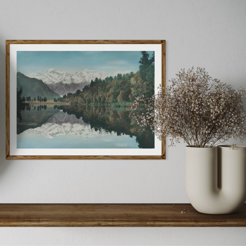 Whites Aviation - Print - Lake Matheson