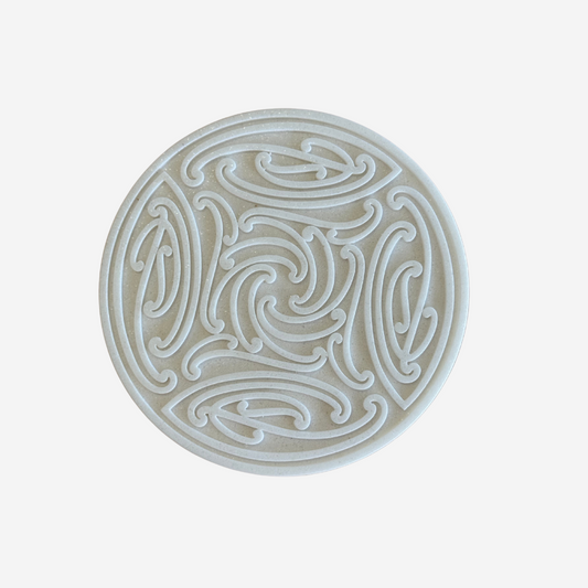 Large Engraved Storage Jar