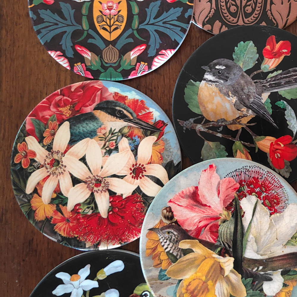 Coaster - Vintage - Kingfisher