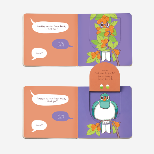 Who, Who? Ruru? Lift-the-flap Book