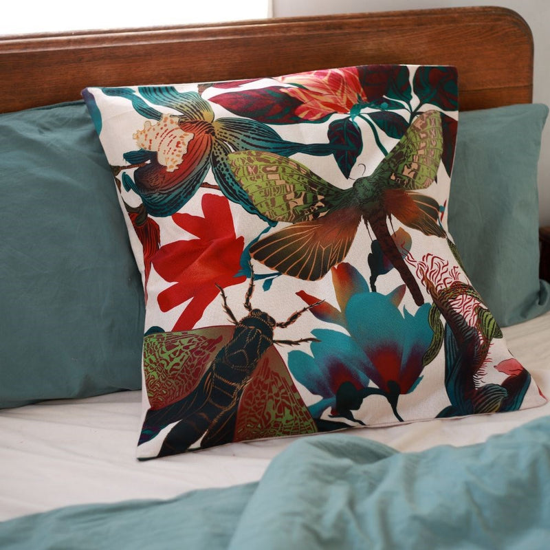 Cushion Cover - Magnolia & Moth - Hemp Indoor