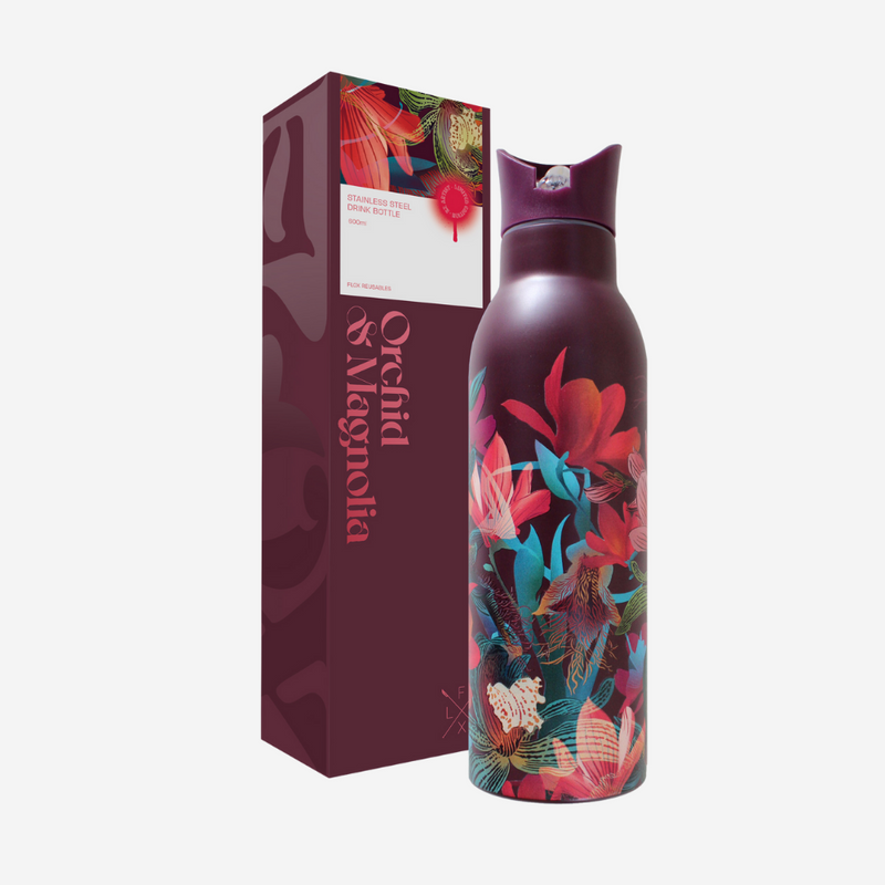 Drink Bottle - Orchid & Magnolia